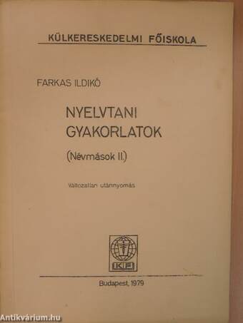 Nyelvtani gyakorlatok