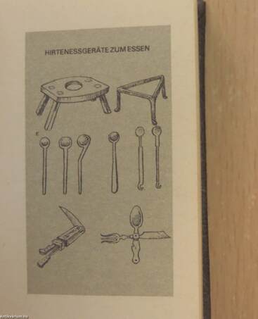 Hirtenküche-Hirtengerichte (minikönyv)