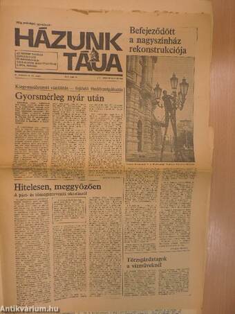 Házunk tája 1986/1-10.