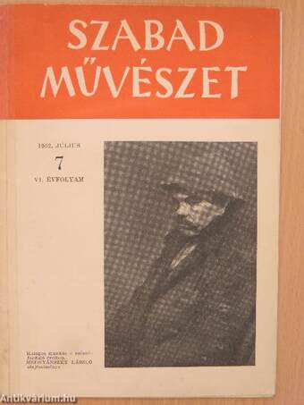 Szabad Művészet 1952. július