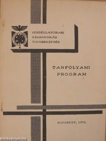 Tanfolyami program