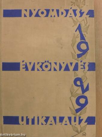 Nyomdászévkönyv és útikalauz 1929