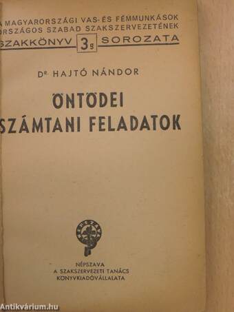 Öntödei számtani feladatok