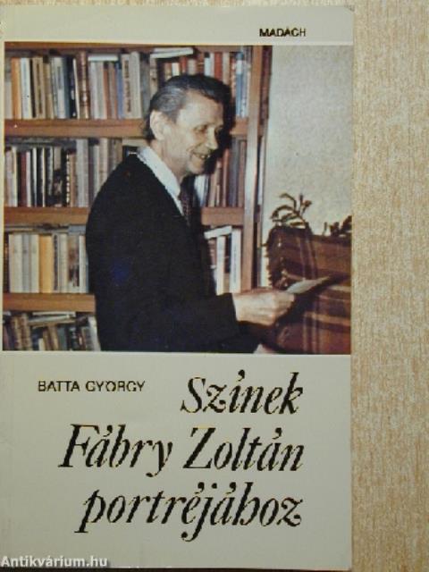 Színek Fábry Zoltán portréjához
