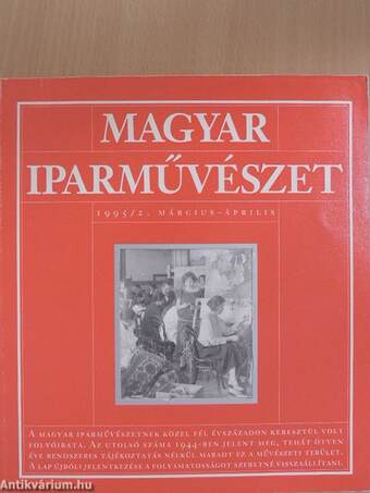Magyar Iparművészet 1995/2.