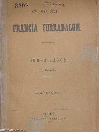 Az 1848. évi francia forradalom