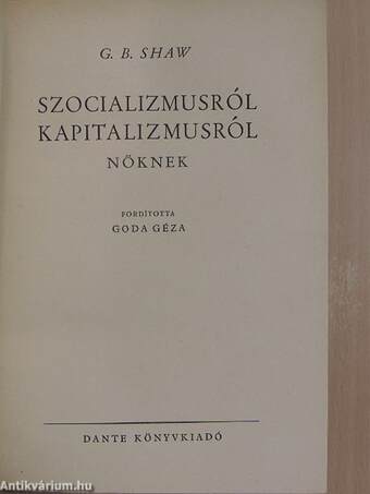 Szocializmusról, kapitalizmusról nőknek