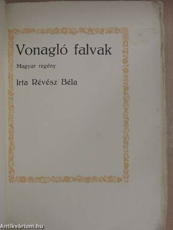 Vonagló falvak