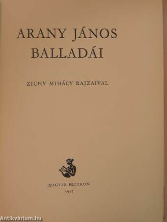 Arany János balladái Zichy Mihály rajzaival