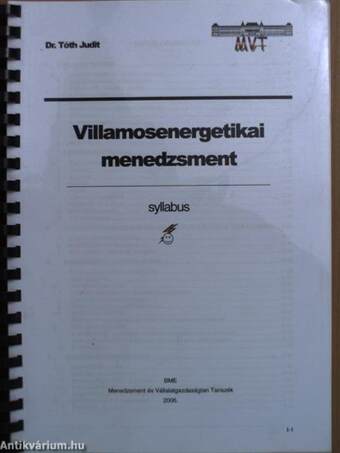 Villamosenergetikai menedzsment