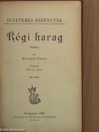 Régi harag I-II./Próba