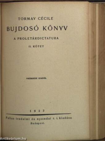 Bujdosó könyv I-II.