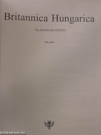 Britannica Hungarica Világenciklopédia 19.