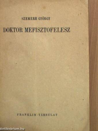 Doktor Mefisztofelesz