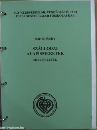 Szállodai alapismeretek/Mellékletek