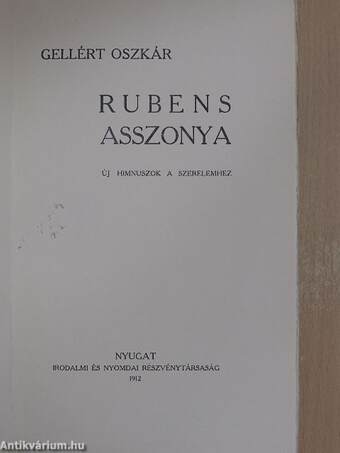 Rubens asszonya