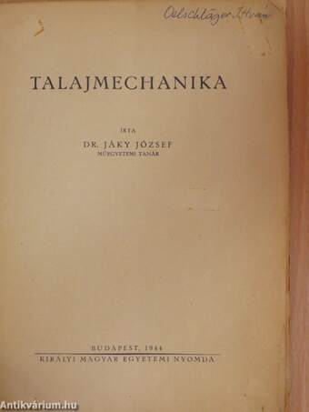 Talajmechanika