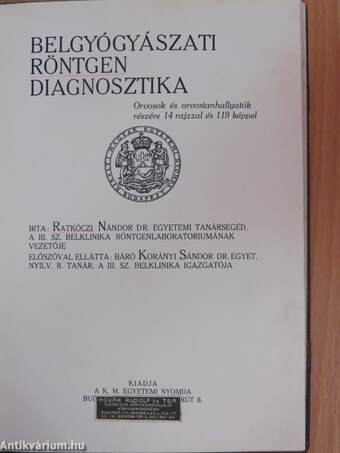 Belgyógyászati röntgen diagnosztika