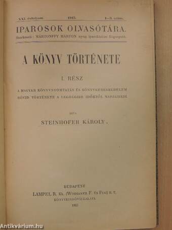 A könyv története I-II.