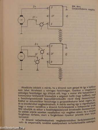 Autóvillamossági berendezések diagnosztikai vizsgálata