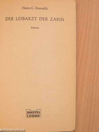 Der Leibarzt der Zarin