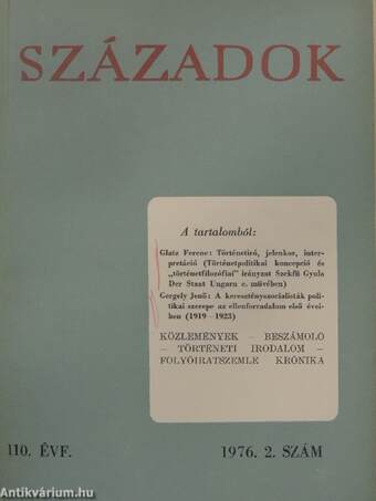 Századok 1976/2.