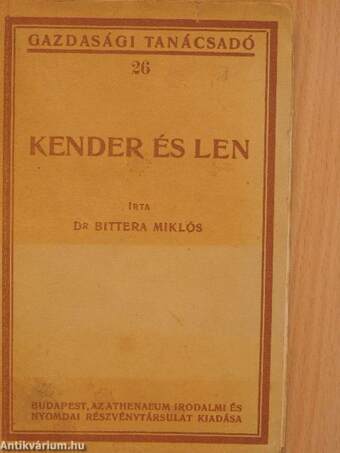 Kender és len