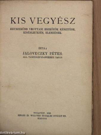 Kis vegyész