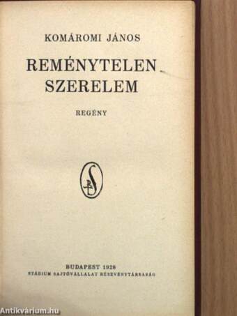 Reménytelen szerelem