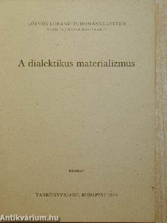 A dialektikus materializmus