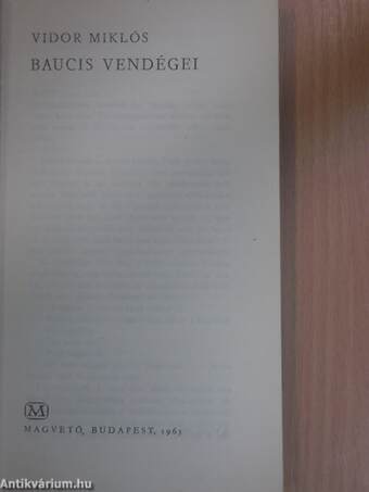 Baucis vendégei