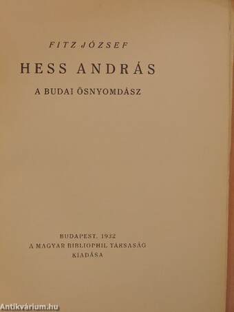 Hess András