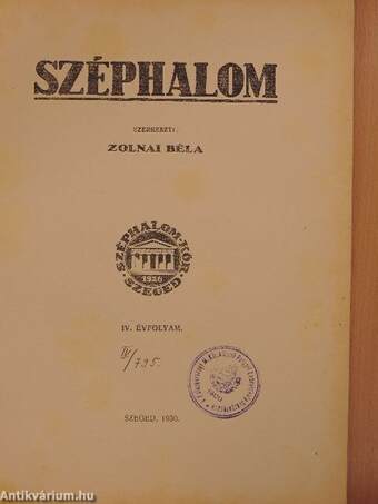 Széphalom 1930. január-február