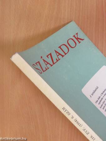 Századok 1984/6.