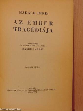 Az ember tragédiája