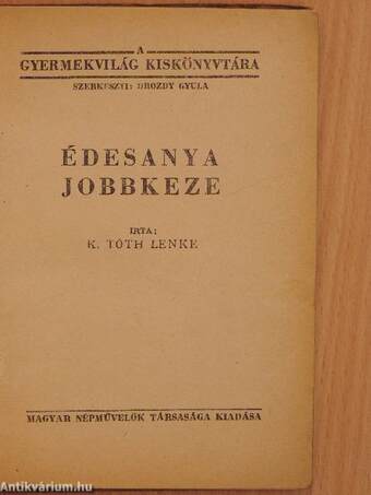 Édesanya jobbkeze