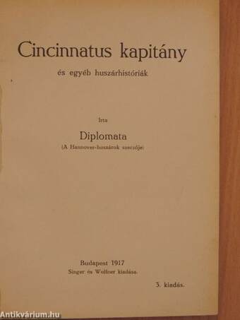 Cincinnatus kapitány 