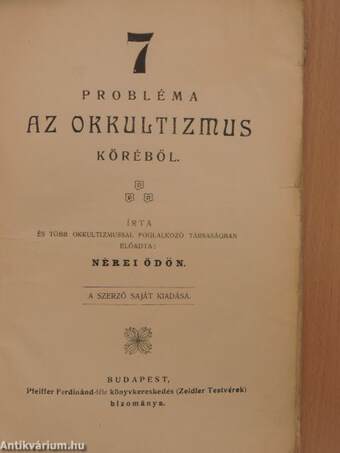 7 probléma az okkultizmus köréből