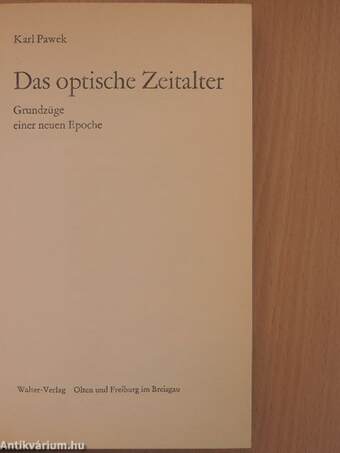 Das optische Zeitalter