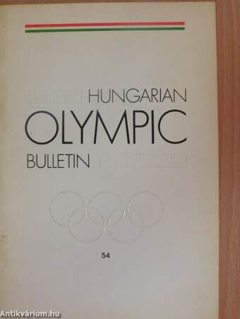 Olimpiai Bulletin 54.