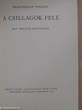 A csillagok felé