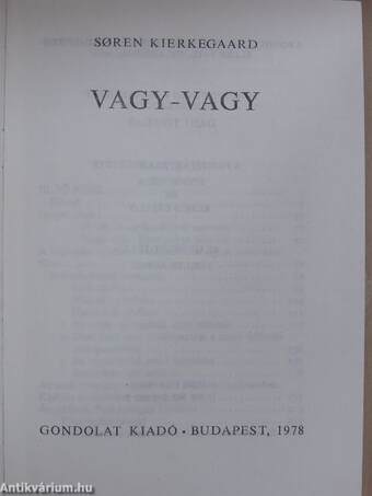 Vagy-vagy