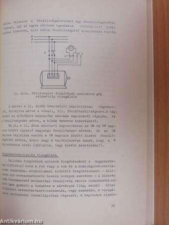 Aszinkron gépekkel kapcsolatos mérések