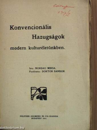 Konvencionális Hazugságok modern kulturéletünkben