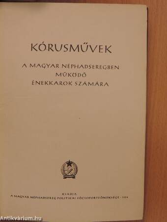 Kórusművek