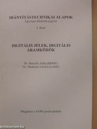 Digitális jelek, digitális áramkörök