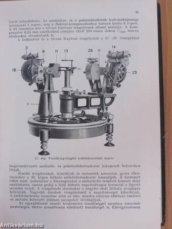 Optikai műszerek elmélete és gyakorlata IV.