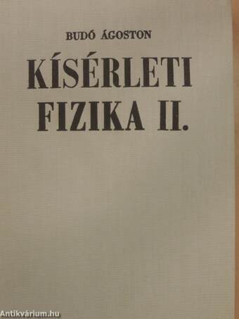 Kísérleti fizika II.