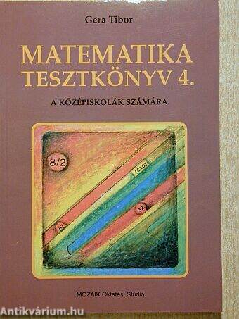 Matematika tesztkönyv 4.