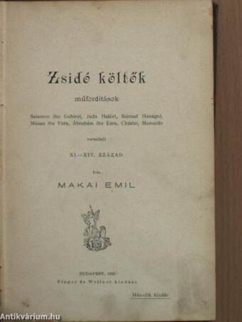 Zsidó költők